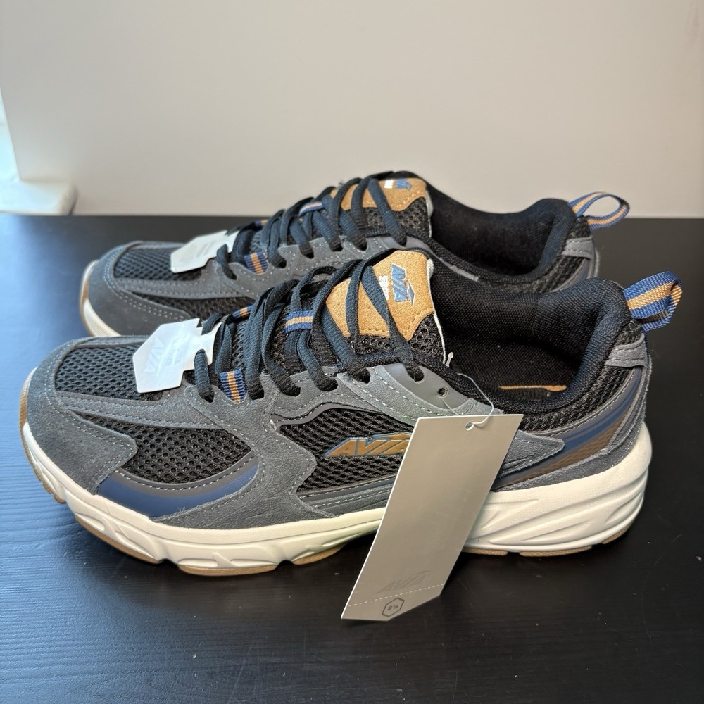 Avia Men'S 5000 Athletic Performance Running Shoes Size 8.5 Black Brown New